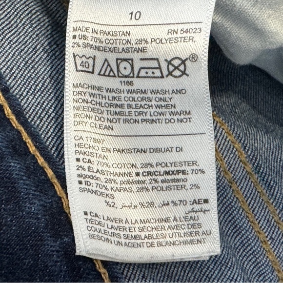 Old Navy Rockstar Super Skinny Jeans Size 10 High Rise Stretch - Picture 5 of 6